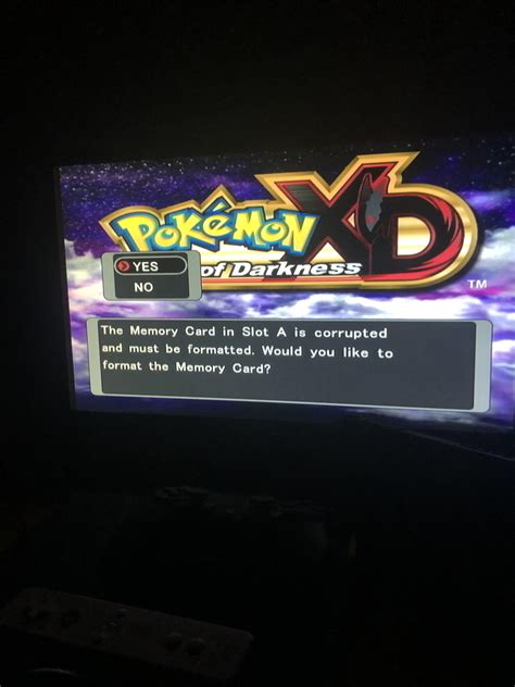 Corrupted GC Memory Card .